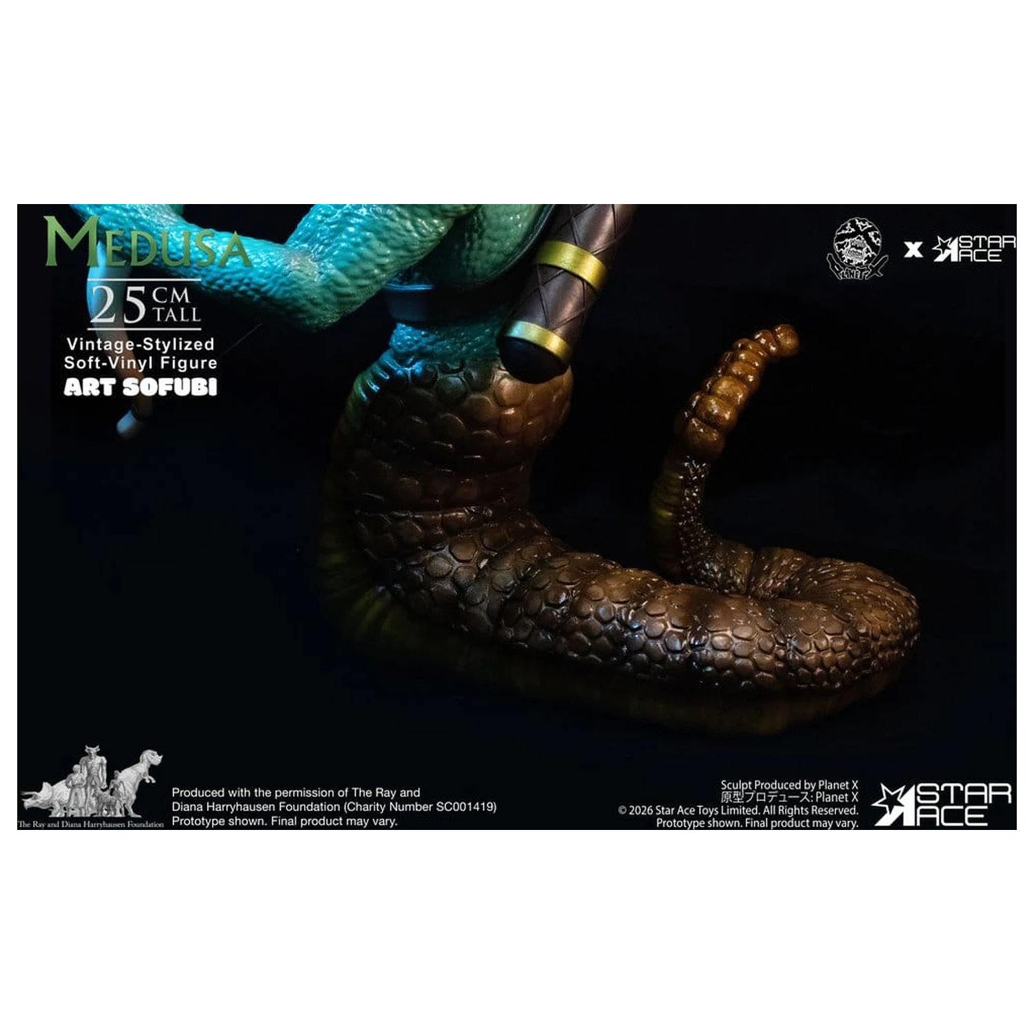 Ray Harryhausen Soft Vinyl Statue Medusa (Vintage-Style) 25 cm Produktfoto