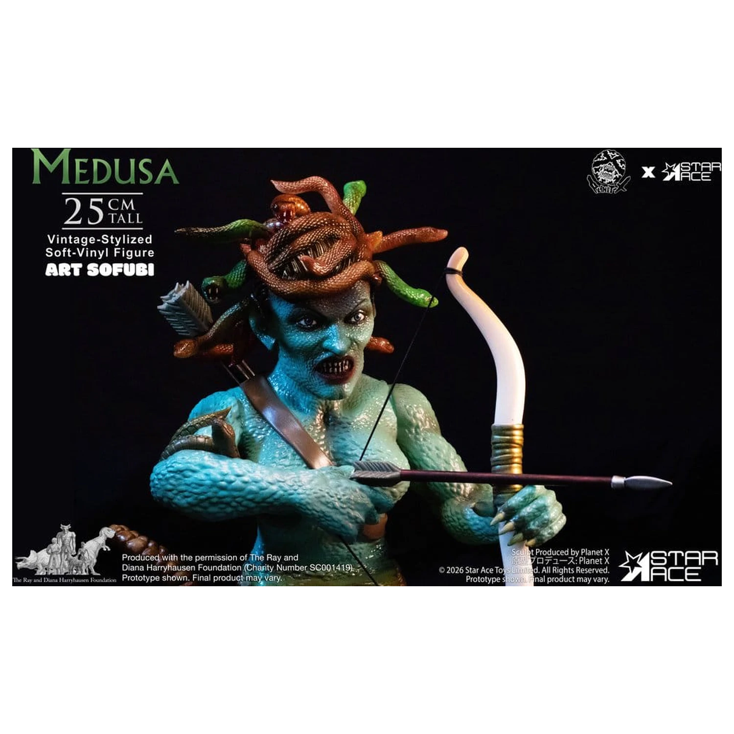 Ray Harryhausen Soft Vinyl Statue Medusa (Vintage-Style) 25 cm Produktfoto