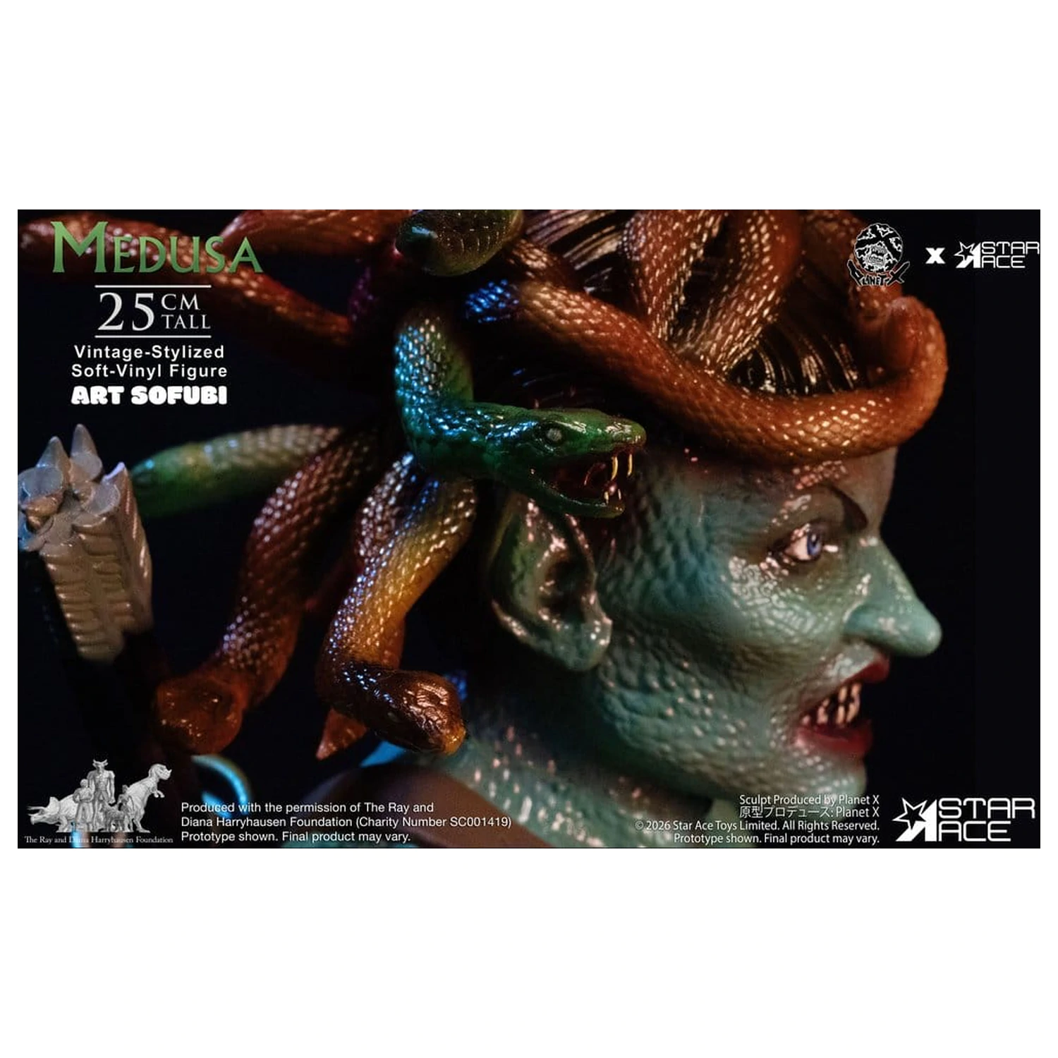 Ray Harryhausen Soft Vinyl Statue Medusa (Vintage-Style) 25 cm Produktfoto