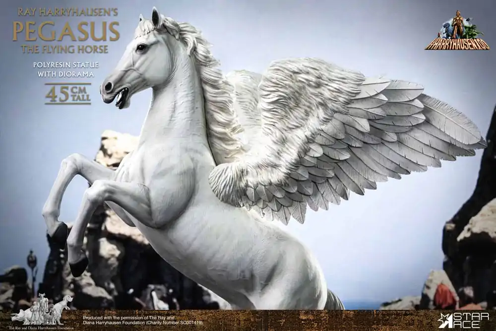 Ray Harryhausen Statue Pegasus: The Flying Horse 2.0 Deluxe Version 45 cm Produktfoto