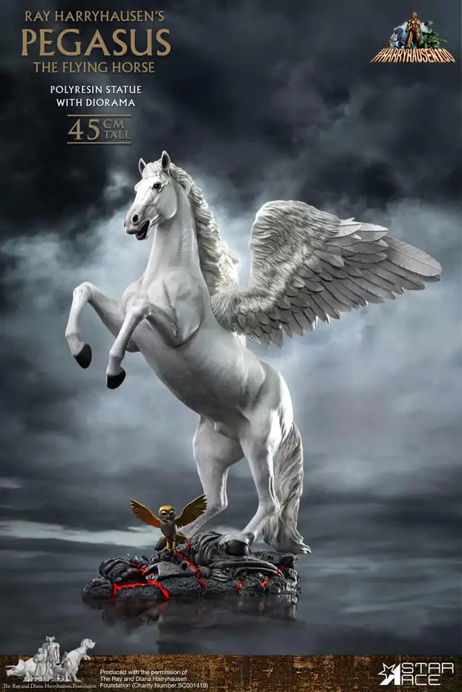 Ray Harryhausen Statue Pegasus: The Flying Horse 2.0 Deluxe Version 45 cm Produktfoto