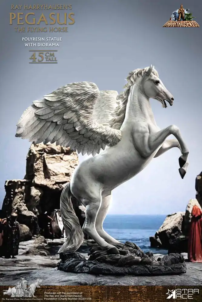 Ray Harryhausen Statue Pegasus: The Flying Horse 2.0 Deluxe Version 45 cm Produktfoto