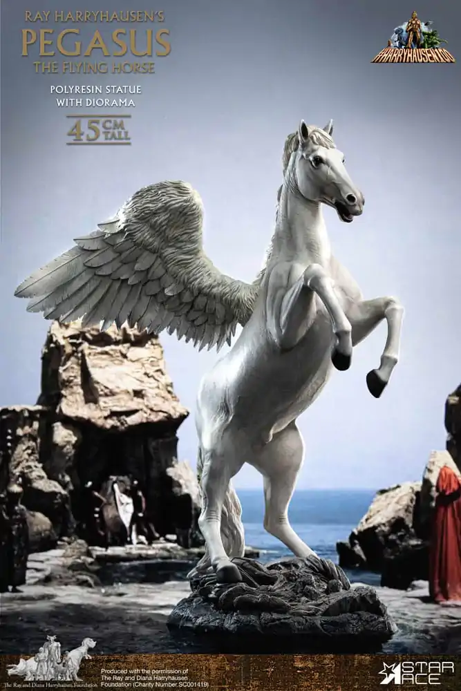 Ray Harryhausen Statue Pegasus: The Flying Horse 2.0 Deluxe Version 45 cm Produktfoto