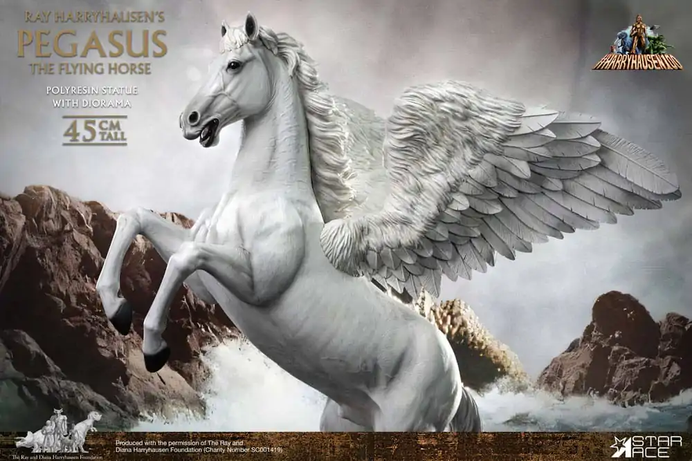 Ray Harryhausen Statue Pegasus: The Flying Horse 2.0 Deluxe Version 45 cm Produktfoto