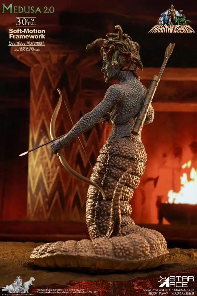 Ray Harryhausens Soft-Motion Series Statue Medusa 30 cm Produktfoto