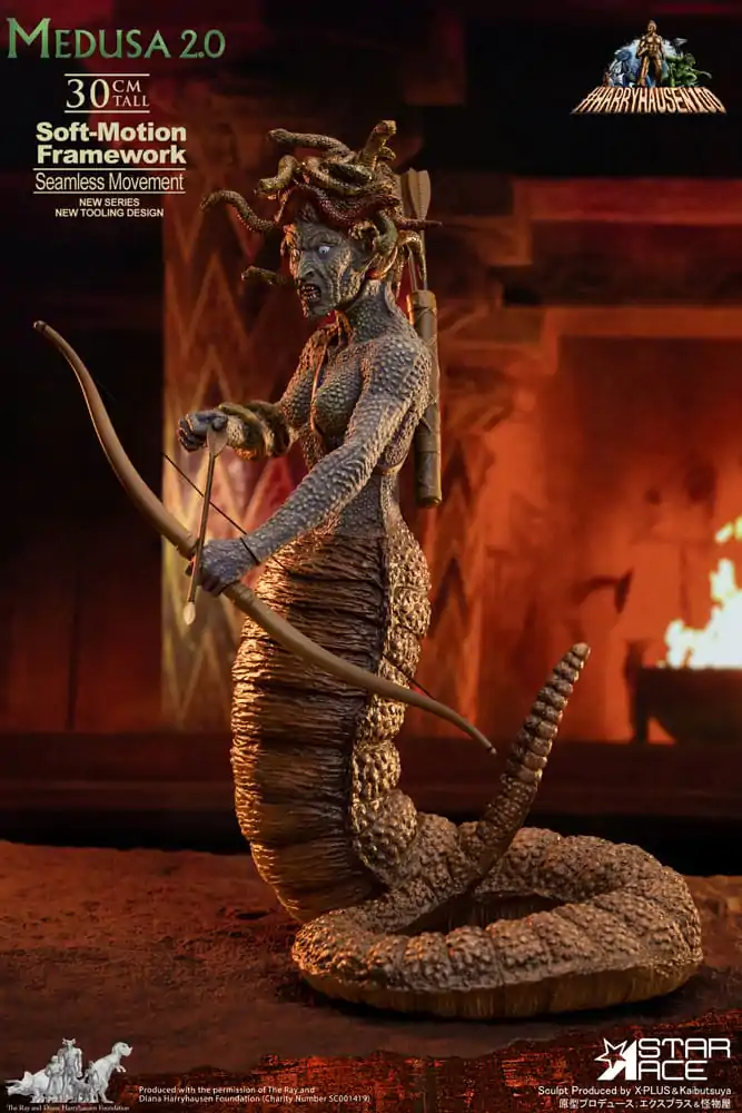 Ray Harryhausens Soft-Motion Series Statue Medusa 30 cm Produktfoto
