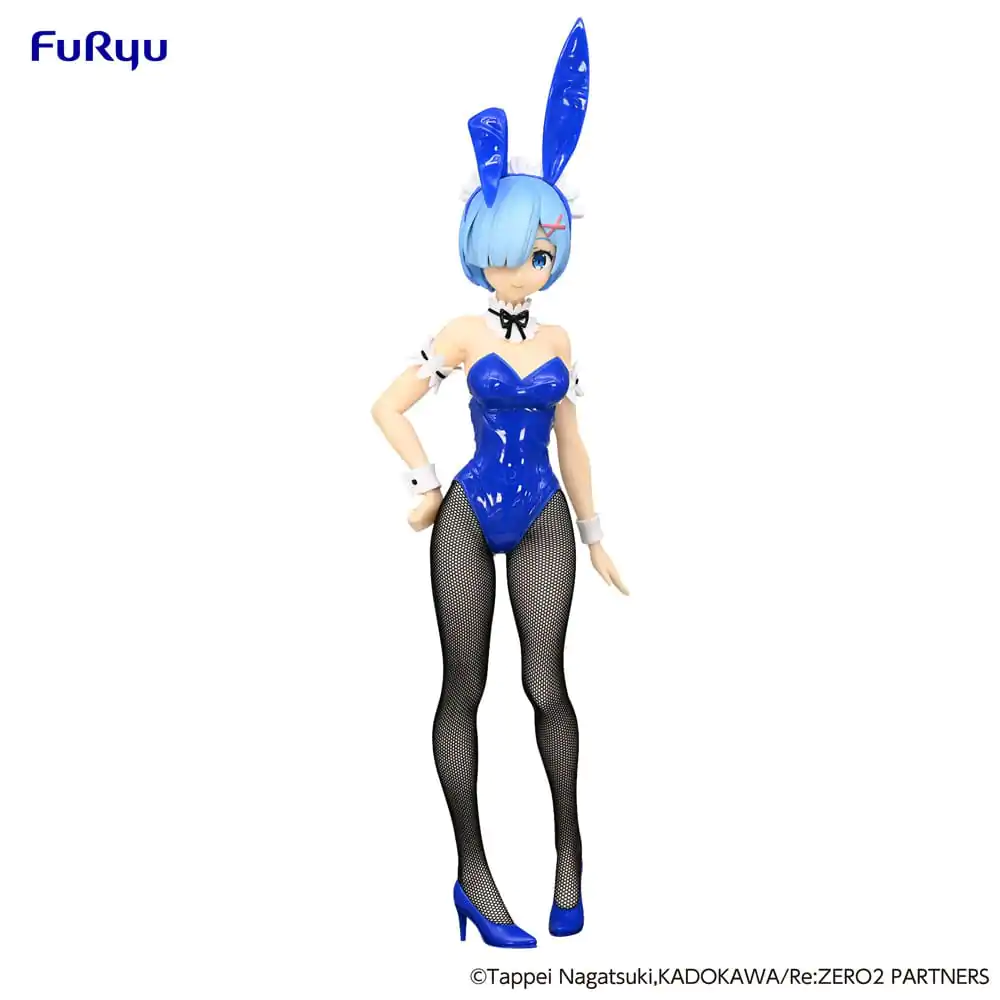 Re:Zero BiCute Bunnies PVC Statue Rem Blue Color Ver. 30 cm termékfotó