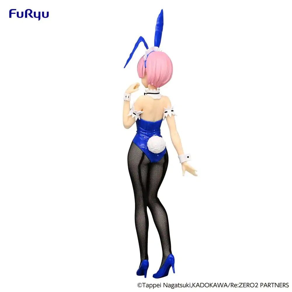 Re:Zero BiCute Bunnies PVC Statue Ram Blue Color Ver. 30 cm Produktfoto