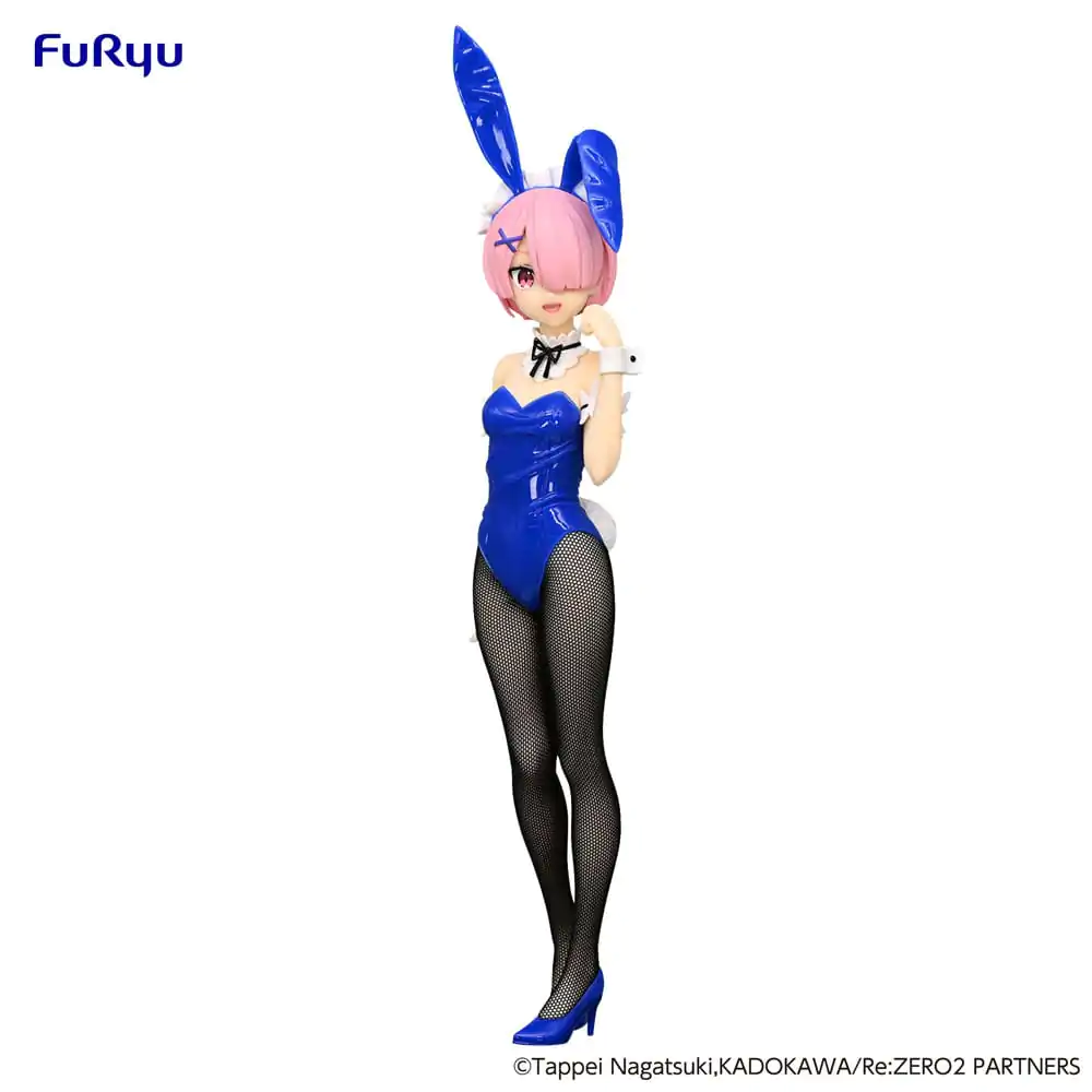 Re:Zero BiCute Bunnies PVC Statue Ram Blue Color Ver. 30 cm Produktfoto