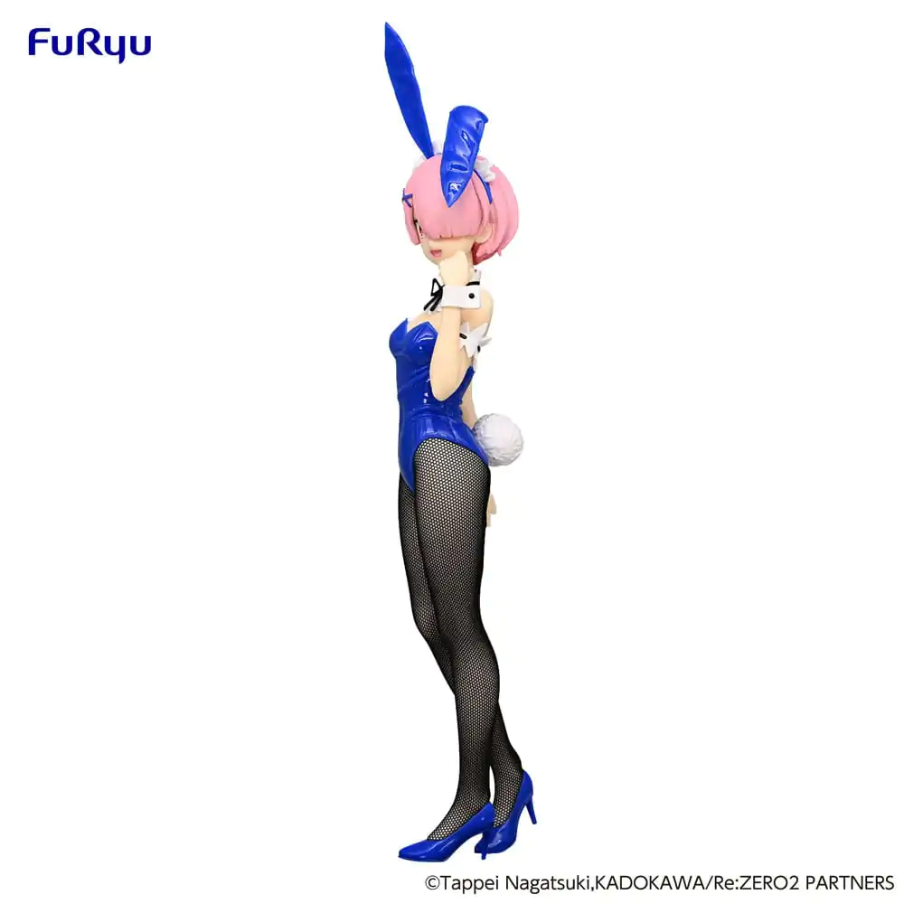 Re:Zero BiCute Bunnies PVC Statue Ram Blue Color Ver. 30 cm Produktfoto