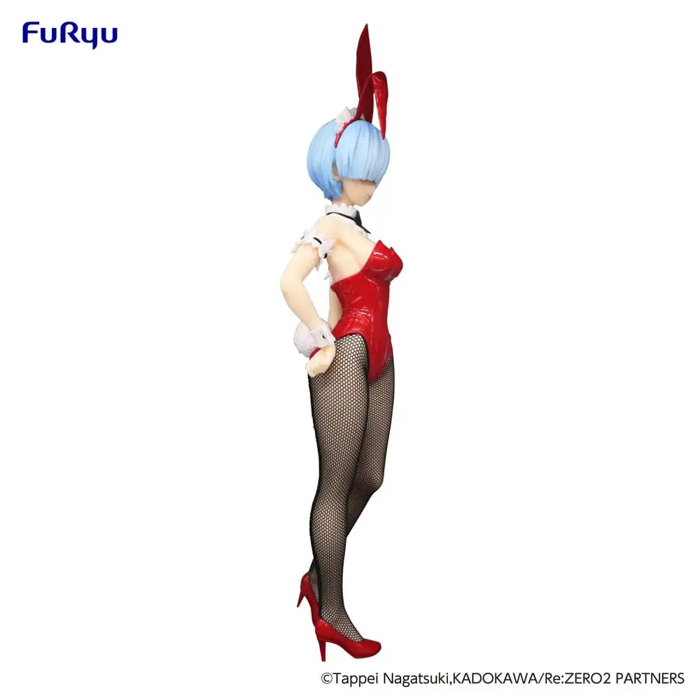 Re:Zero BiCute Bunnies PVC Statue Rem Red Color ver. 29 cm Produktfoto