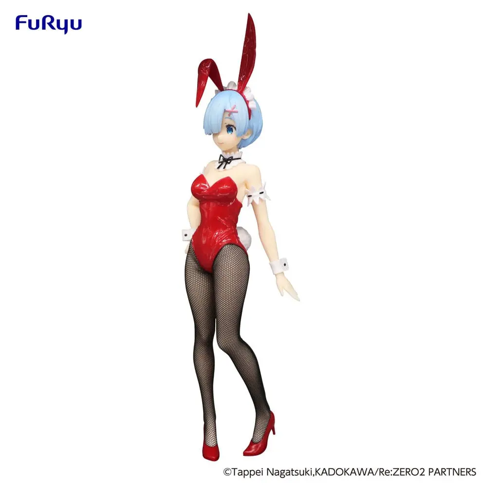 Re:Zero BiCute Bunnies PVC Statue Rem Red Color ver. 29 cm Produktfoto
