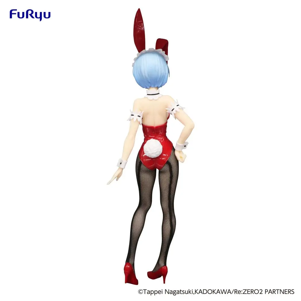 Re:Zero BiCute Bunnies PVC Statue Rem Red Color ver. 29 cm Produktfoto