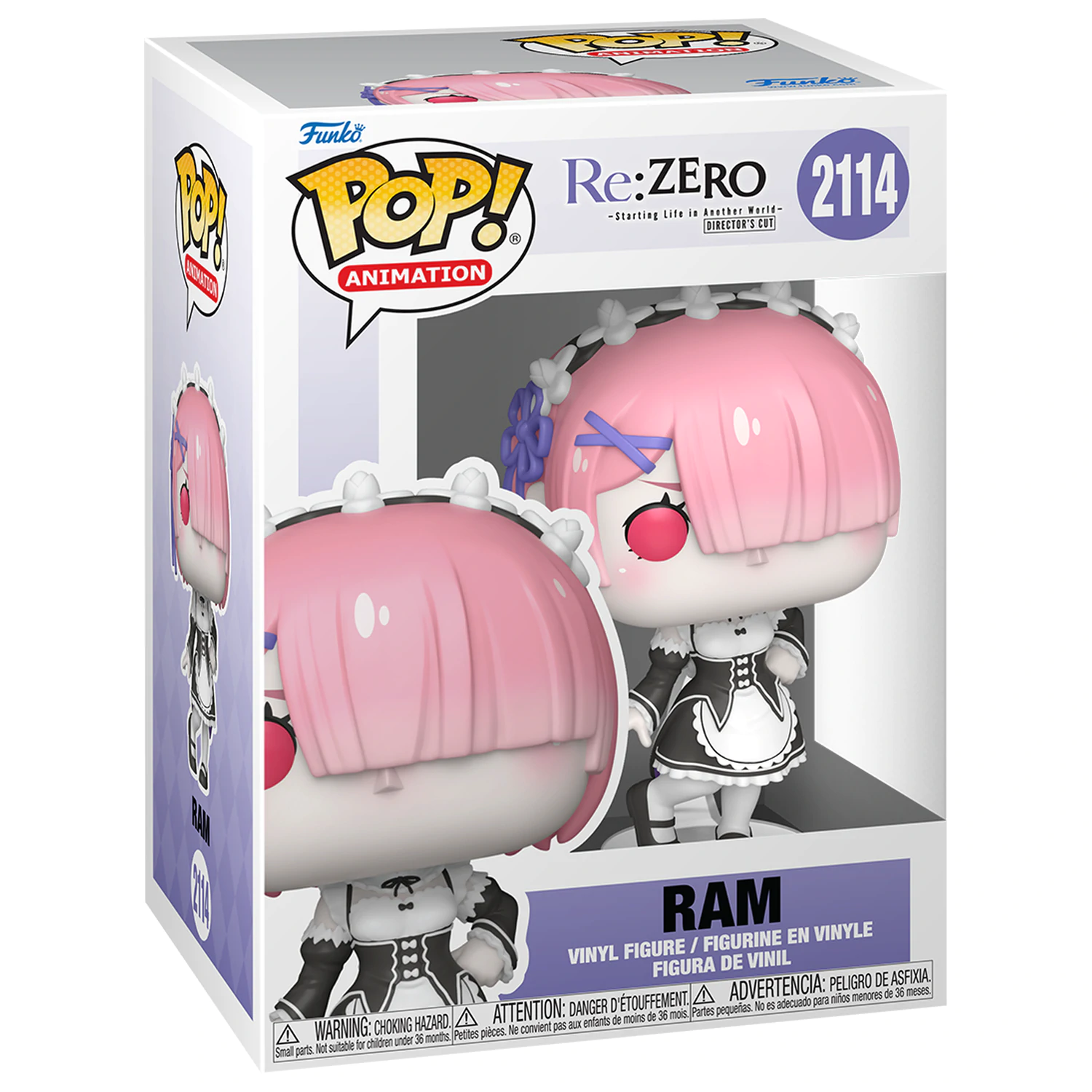 Re:Zero Funko POP! Animation Vinyl Figur Ram 9 cm Produktfoto