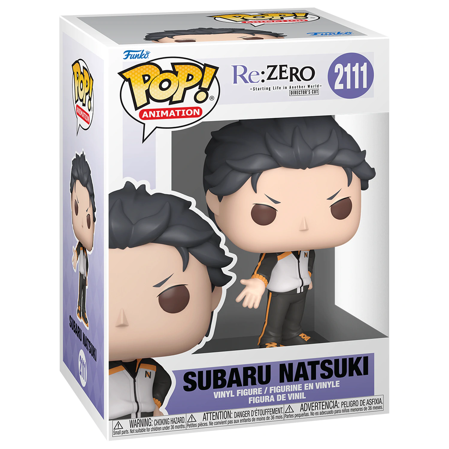 Re:Zero Funko POP! Animation Vinyl Figur Subaru 9 cm Produktfoto