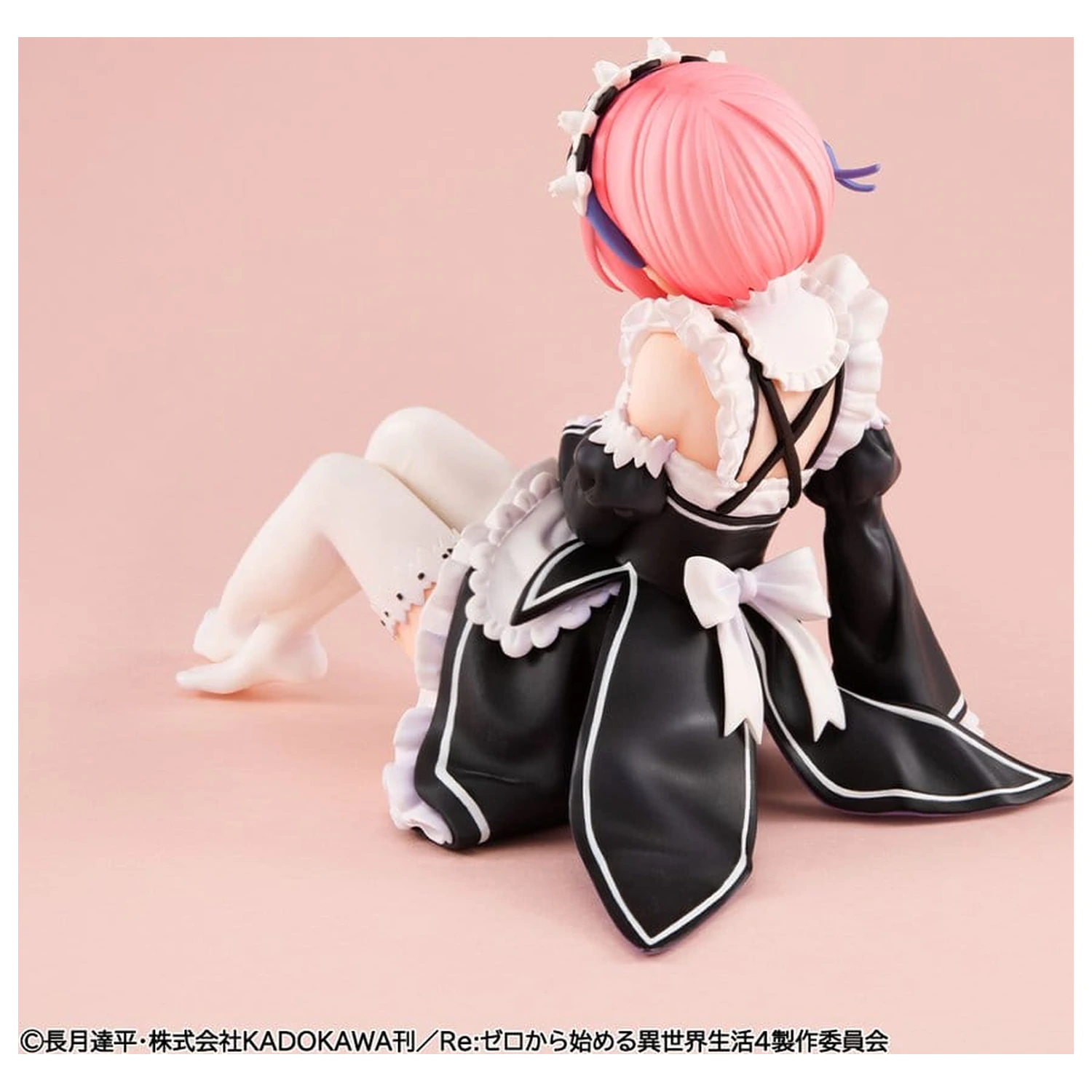 Re:Zero Melty Princess PVC Figur Ram Handflächengröße 9 cm Produktfoto