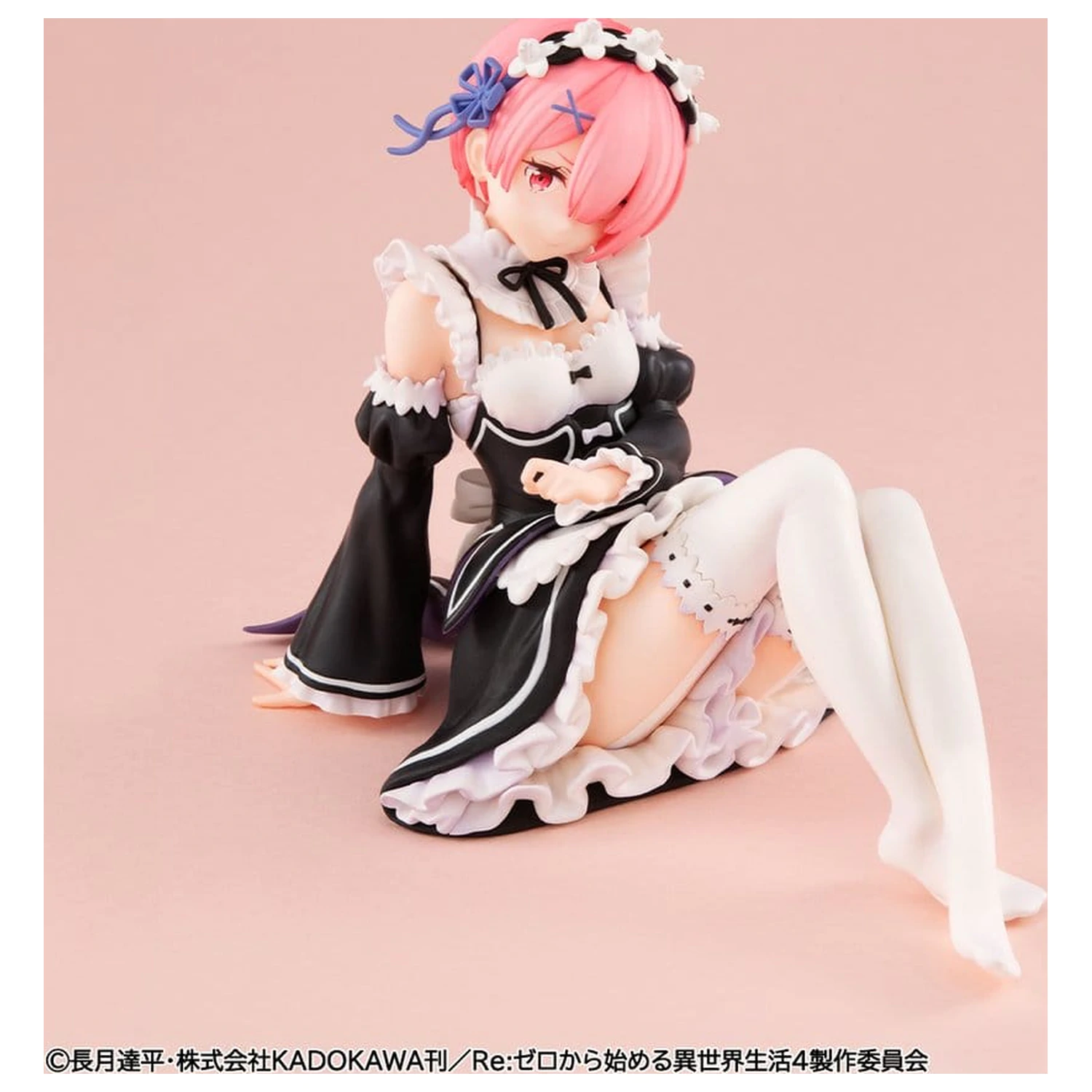Re:Zero Melty Princess PVC Figur Ram Handflächengröße 9 cm Produktfoto