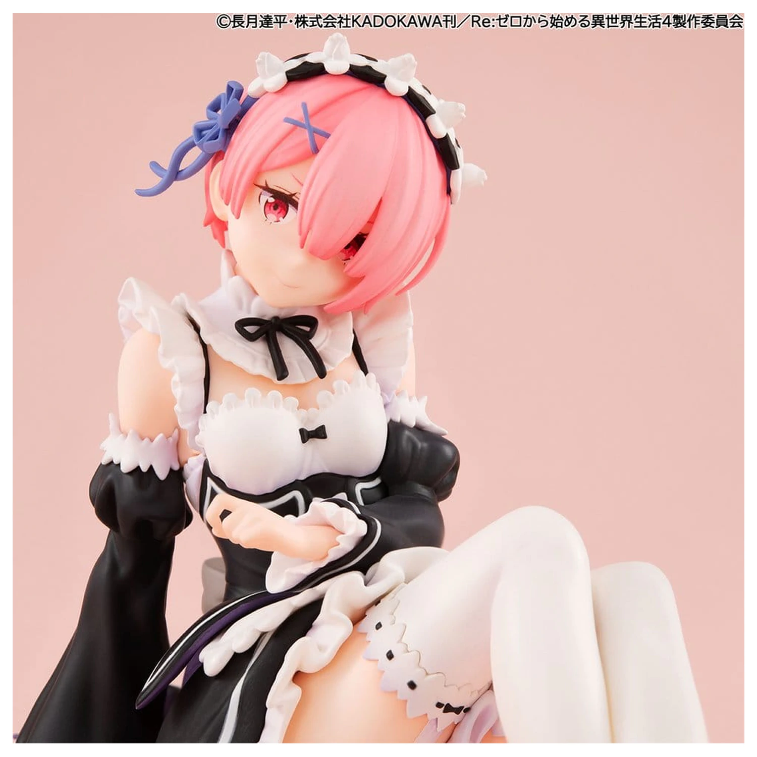 Re:Zero Melty Princess PVC Figur Ram Handflächengröße 9 cm Produktfoto