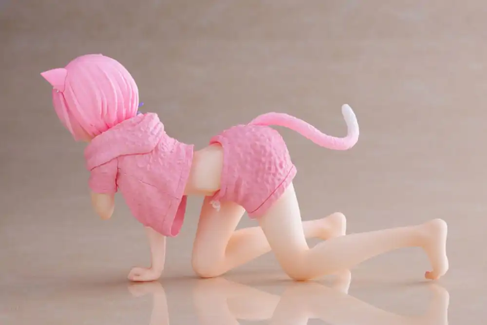 Re:Zero Precious PVC Statue Desktop Cute Figure Ram Cat Roomwear Ver. 13 cm Produktfoto