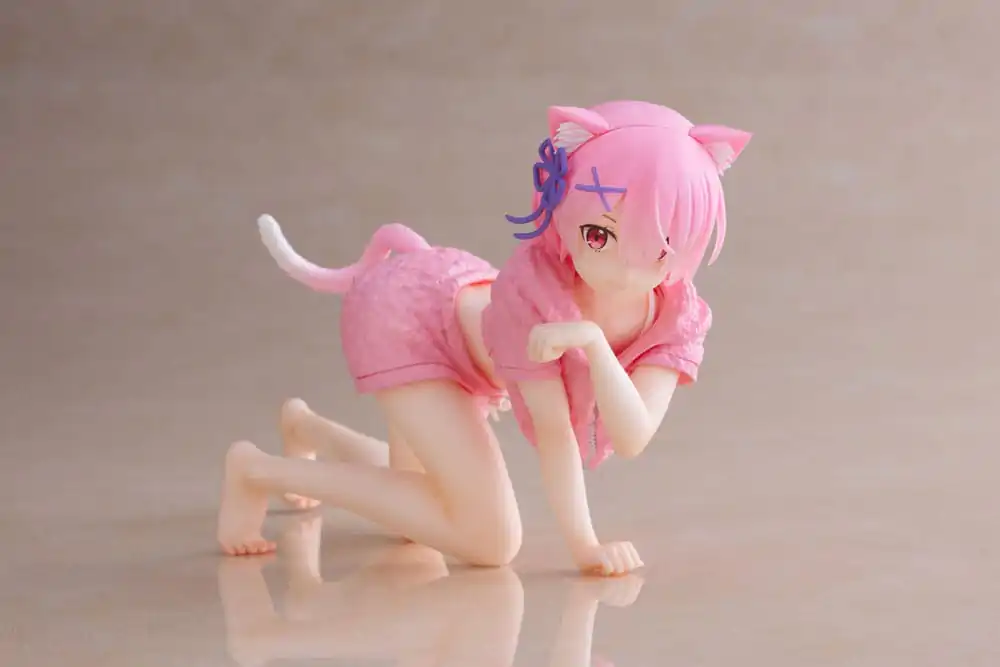 Re:Zero Precious PVC Statue Desktop Cute Figure Ram Cat Roomwear Ver. 13 cm Produktfoto