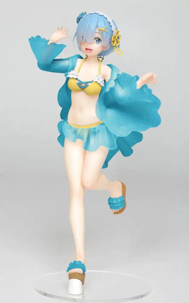 Re:Zero Precious PVC Statue Rem Original Frill Swimwear Ver. Renewal Edition 23 cm Produktfoto