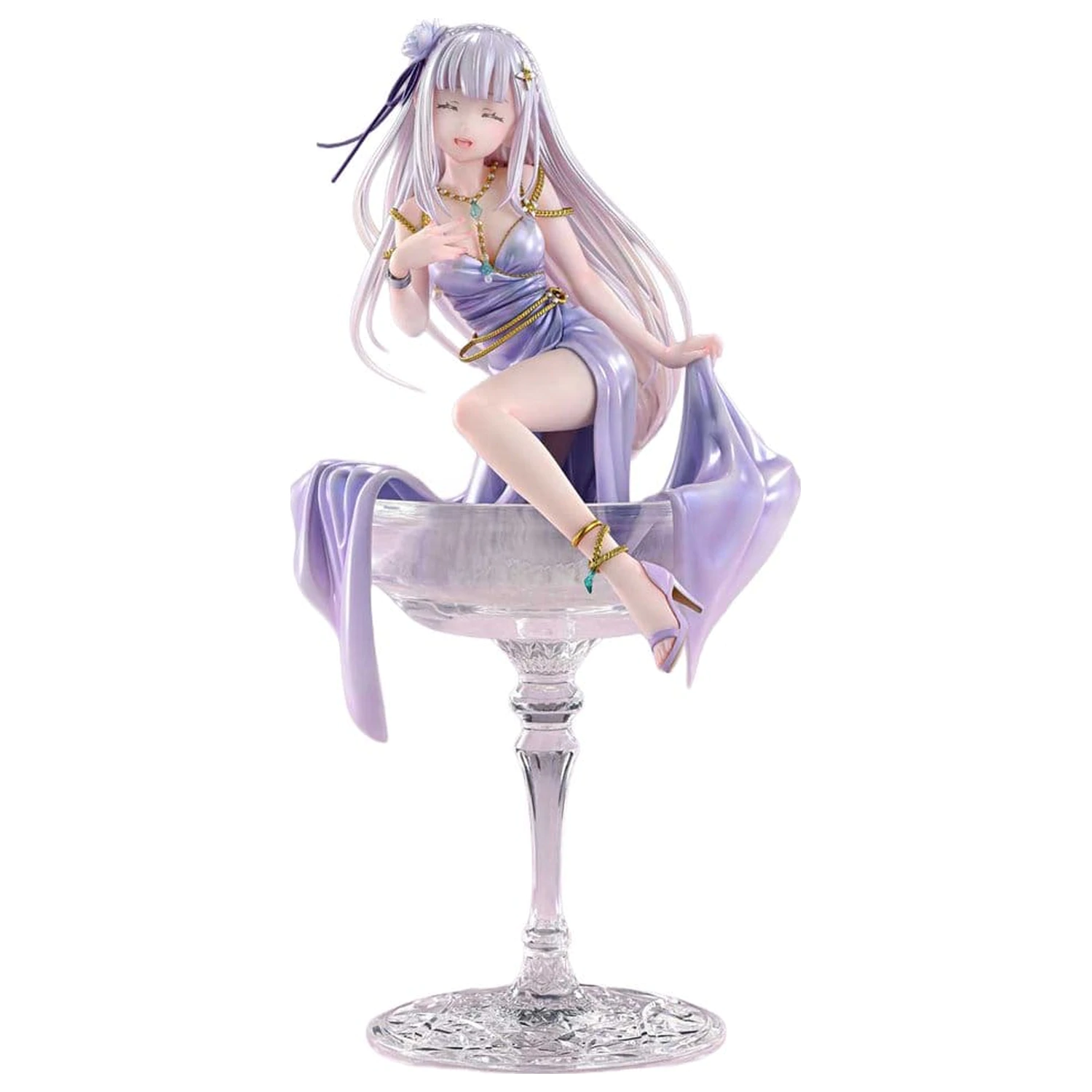 Re:Zero Prisma Wing Statue 1/7 Emilia Glass Edition Bonus Version 29 cm Produktfoto