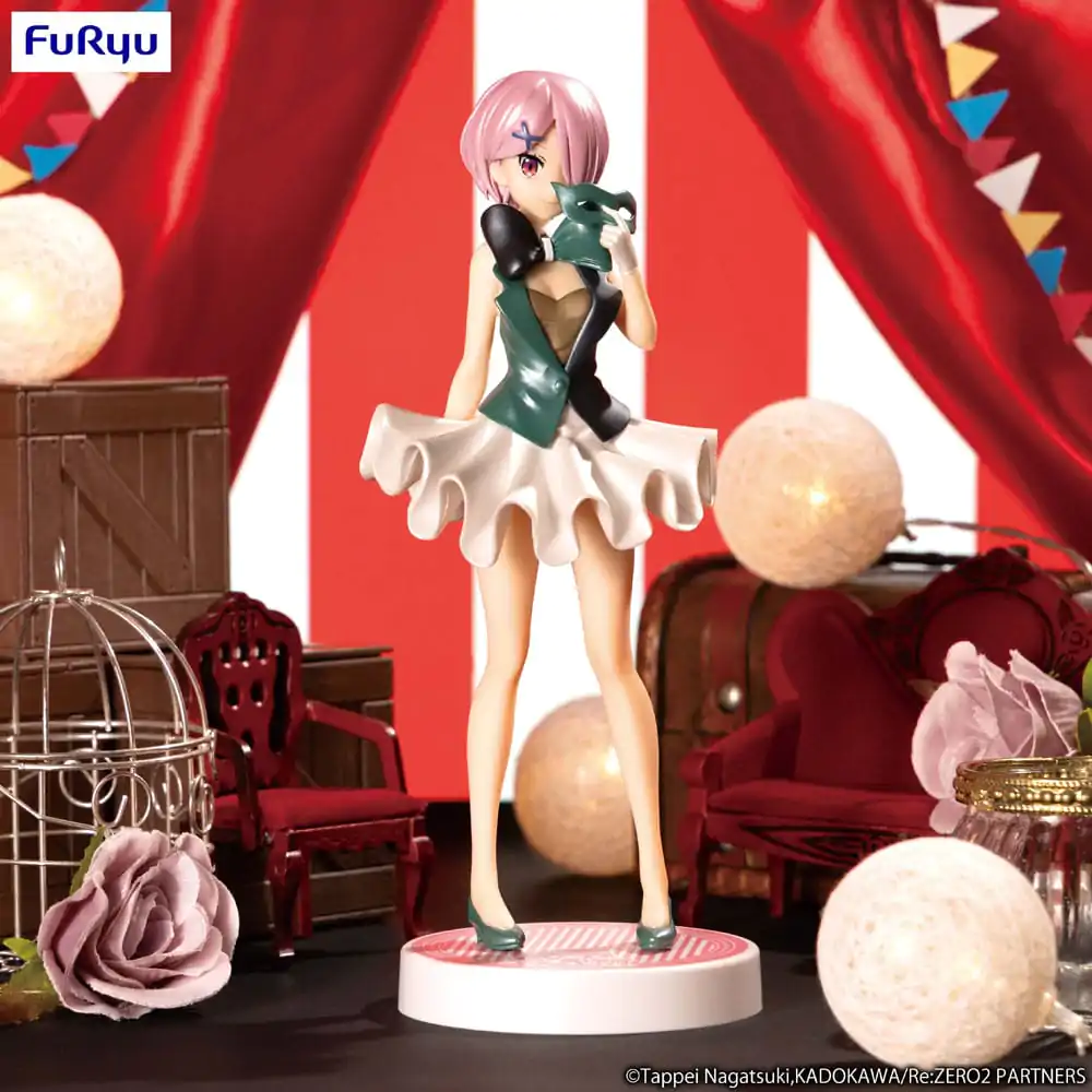 Re:ZERO SSS PVC Statue Ram in Circus Pearl Color Ver. 20 cm Produktfoto