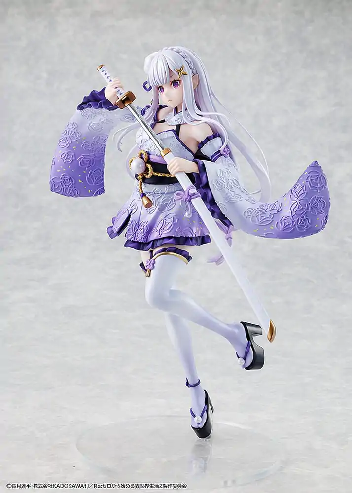 Re:ZERO -Starting Life in Another World- PVC Statue 1/7 Emilia Combat Outfit ver. 24 cm Produktfoto