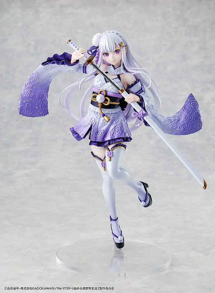 Re:ZERO -Starting Life in Another World- PVC Statue 1/7 Emilia Combat Outfit ver. 24 cm Produktfoto
