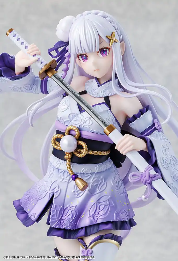 Re:ZERO -Starting Life in Another World- PVC Statue 1/7 Emilia Combat Outfit ver. 24 cm Produktfoto