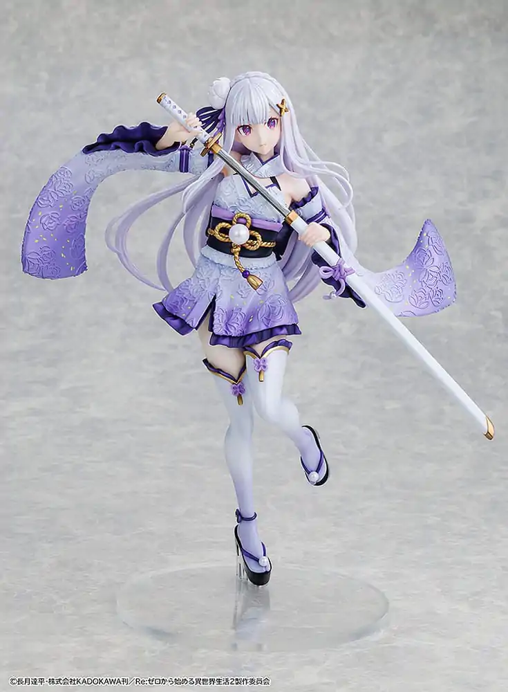 Re:ZERO -Starting Life in Another World- PVC Statue 1/7 Emilia Combat Outfit ver. 24 cm Produktfoto