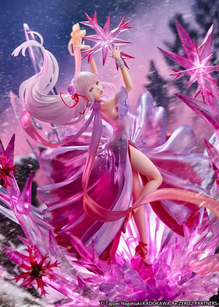 Re: Zero Starting Life in Another World Statue 1/7 Emilia Crystal Dress Ver. 35 cm Produktfoto