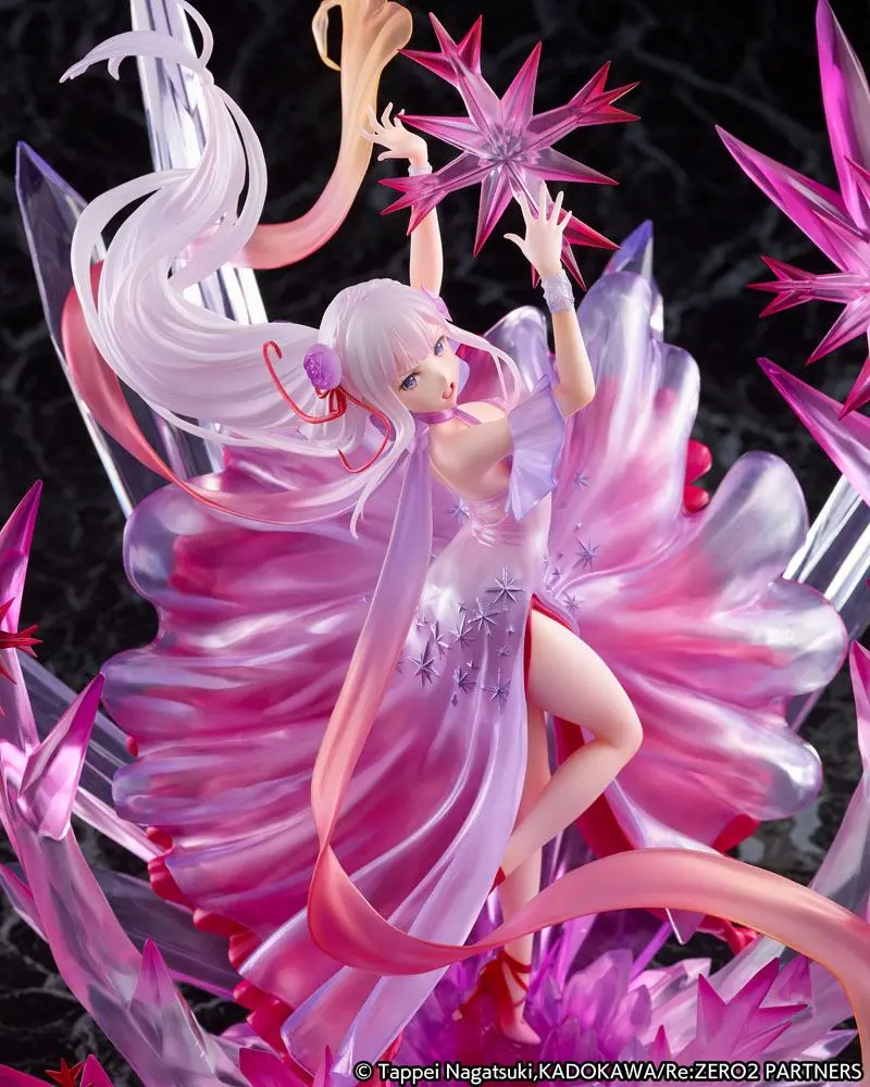 Re: Zero Starting Life in Another World Statue 1/7 Emilia Crystal Dress Ver. 35 cm Produktfoto