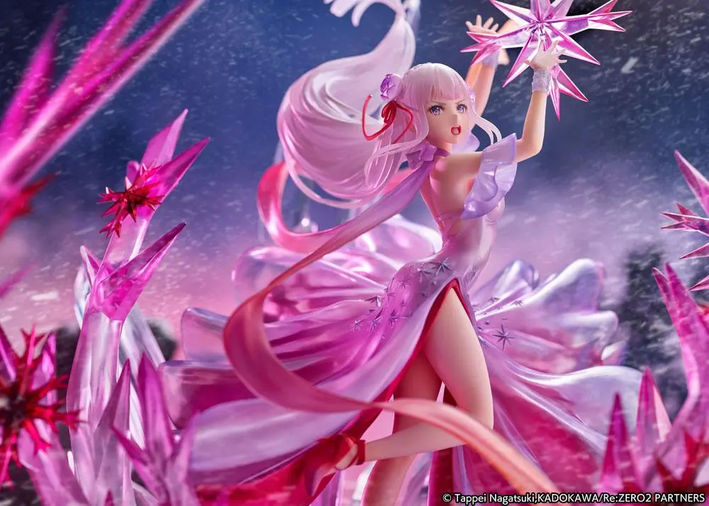 Re: Zero Starting Life in Another World Statue 1/7 Emilia Crystal Dress Ver. 35 cm Produktfoto