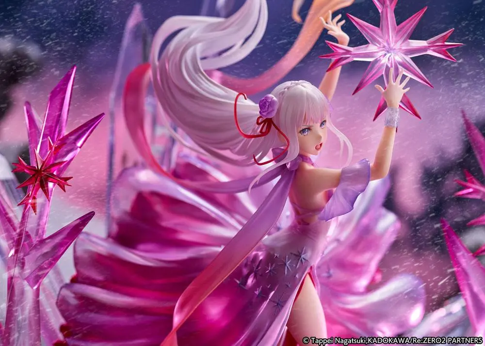 Re: Zero Starting Life in Another World Statue 1/7 Emilia Crystal Dress Ver. 35 cm Produktfoto