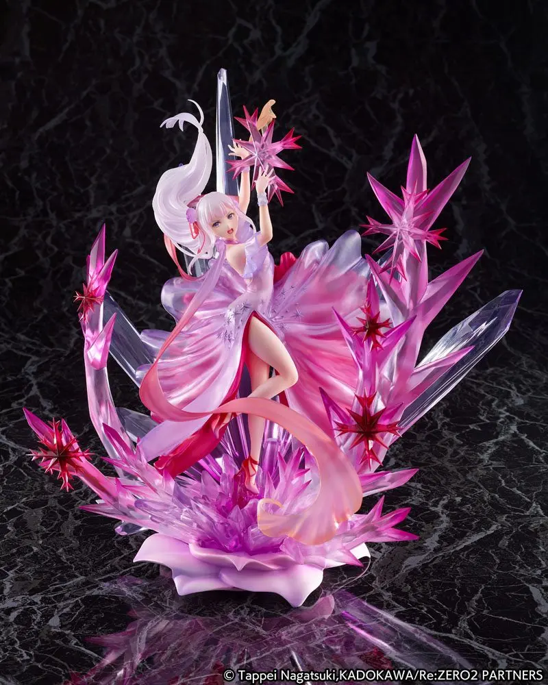 Re: Zero Starting Life in Another World Statue 1/7 Emilia Crystal Dress Ver. 35 cm Produktfoto