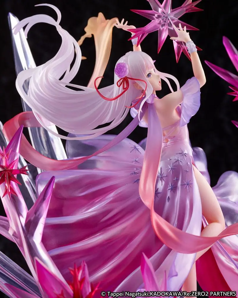Re: Zero Starting Life in Another World Statue 1/7 Emilia Crystal Dress Ver. 35 cm Produktfoto