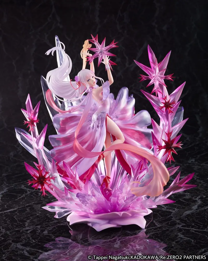 Re: Zero Starting Life in Another World Statue 1/7 Emilia Crystal Dress Ver. 35 cm Produktfoto