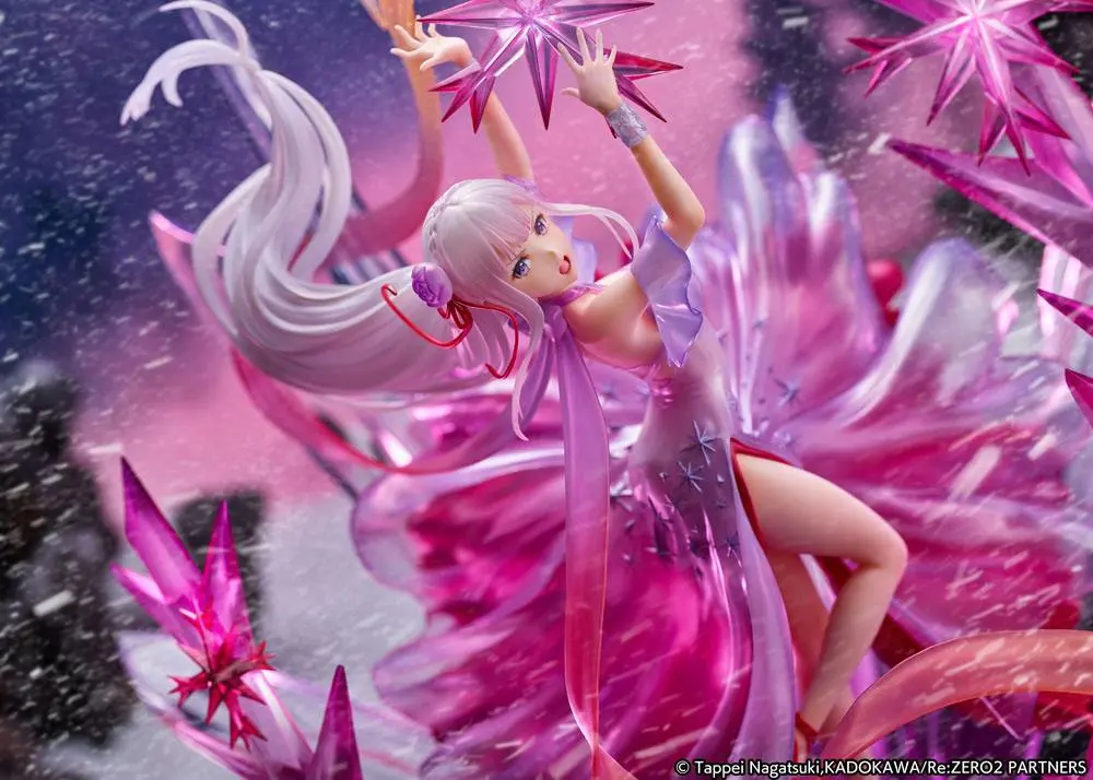Re: Zero Starting Life in Another World Statue 1/7 Emilia Crystal Dress Ver. 35 cm Produktfoto