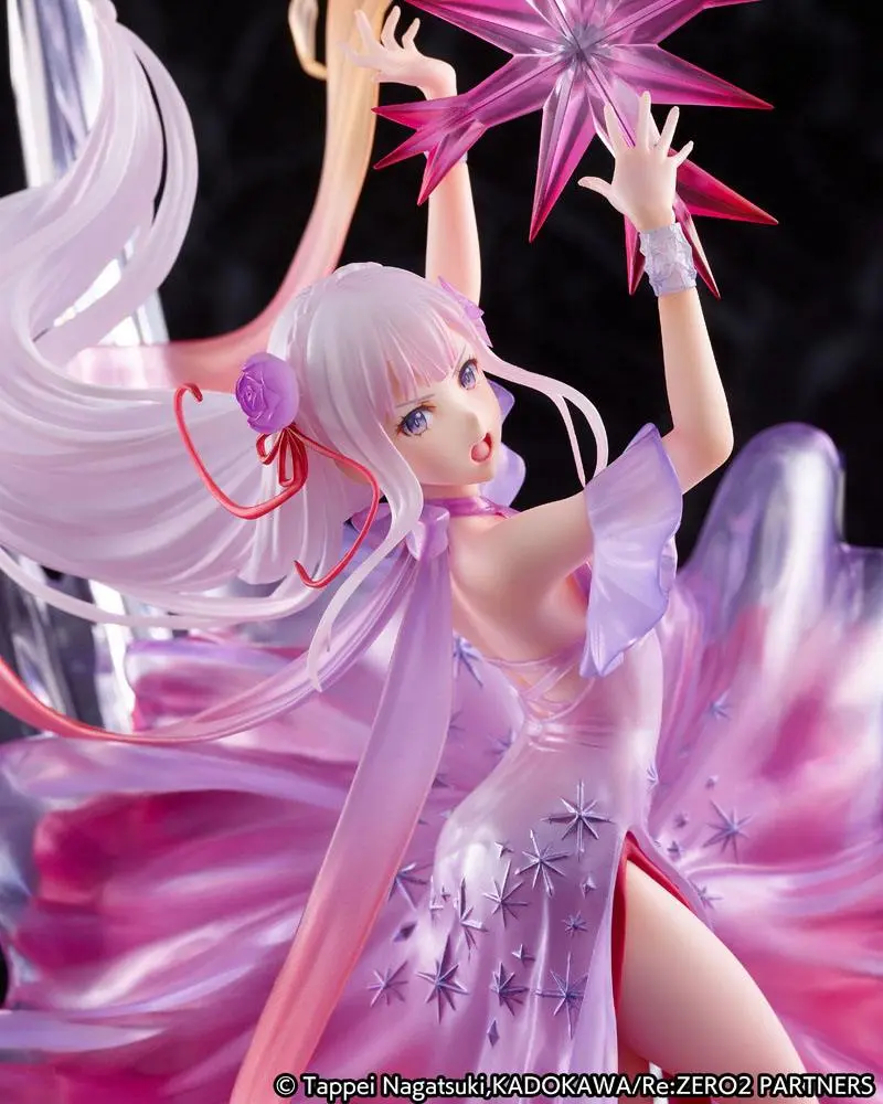Re: Zero Starting Life in Another World Statue 1/7 Emilia Crystal Dress Ver. 35 cm Produktfoto