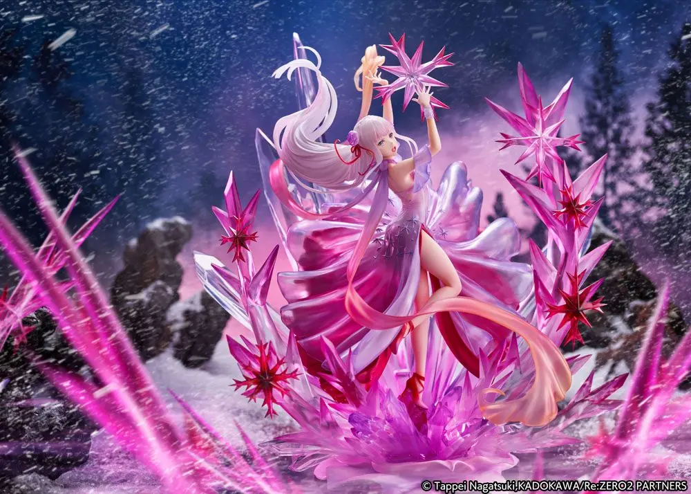 Re: Zero Starting Life in Another World Statue 1/7 Emilia Crystal Dress Ver. 35 cm Produktfoto