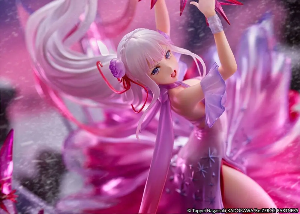 Re: Zero Starting Life in Another World Statue 1/7 Emilia Crystal Dress Ver. 35 cm Produktfoto