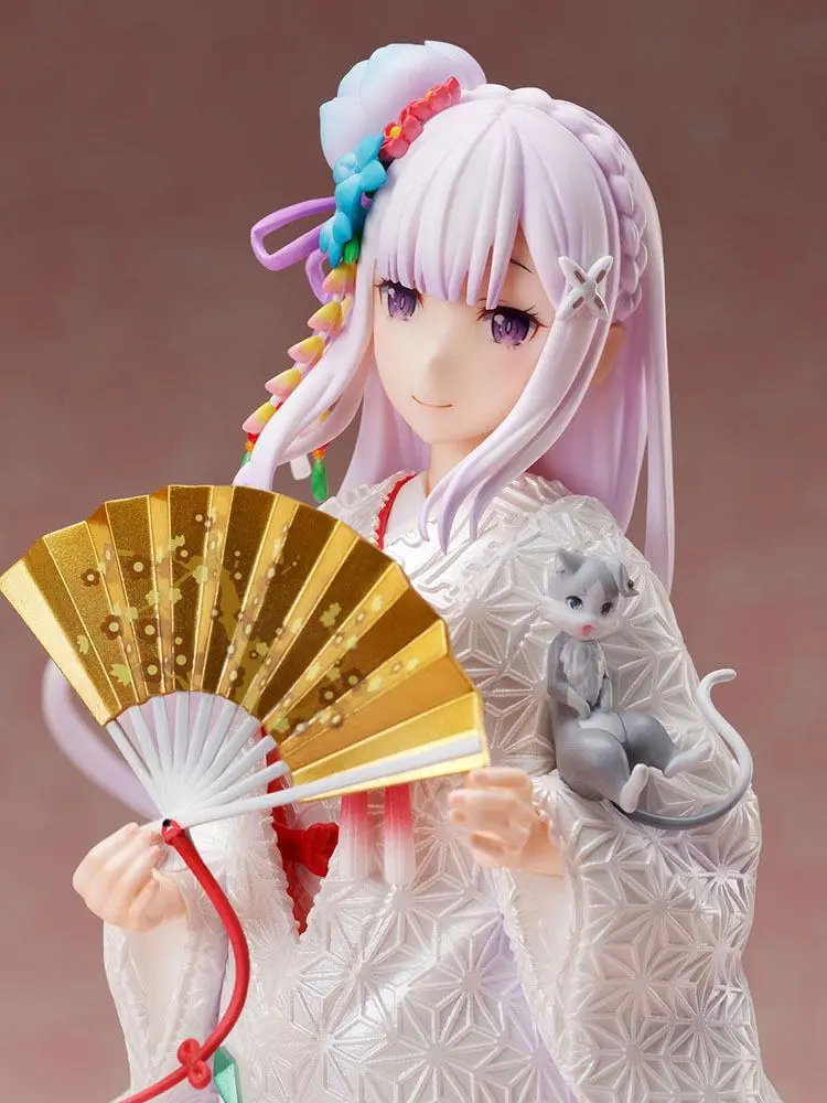 Re:ZERO -Starting Life in Another World- PVC Statue 1/7 Emilia Shiromuku 25 cm Produktfoto