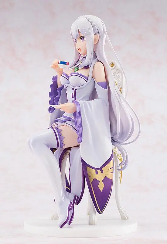 Re:ZERO -Starting Life in Another World- PVC Statue 1/7 Emilia Tea Party Ver. 20 cm Produktfoto