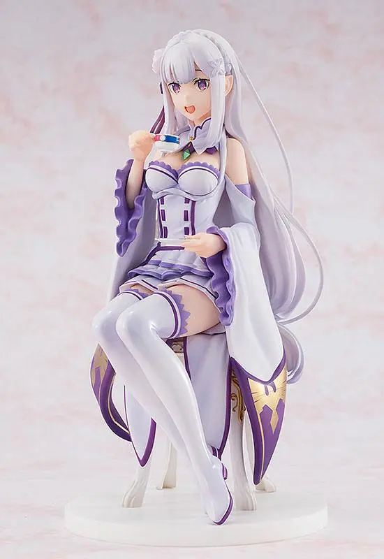 Re:ZERO -Starting Life in Another World- PVC Statue 1/7 Emilia Tea Party Ver. 20 cm Produktfoto