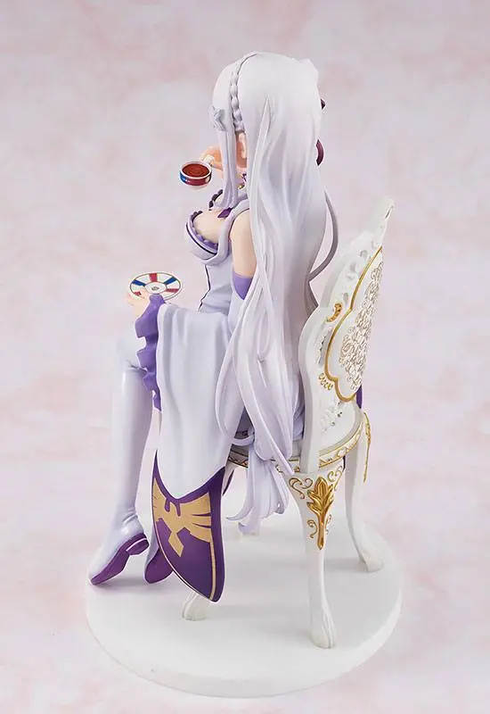 Re:ZERO -Starting Life in Another World- PVC Statue 1/7 Emilia Tea Party Ver. 20 cm Produktfoto