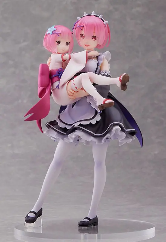 Re:Zero Starting Life in Another World PVC Statue 1/7 Ram & Childhood Ram 23 cm termékfotó