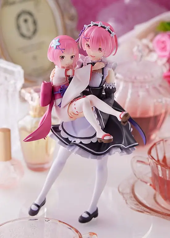 Re:Zero Starting Life in Another World PVC Statue 1/7 Ram & Childhood Ram 23 cm termékfotó