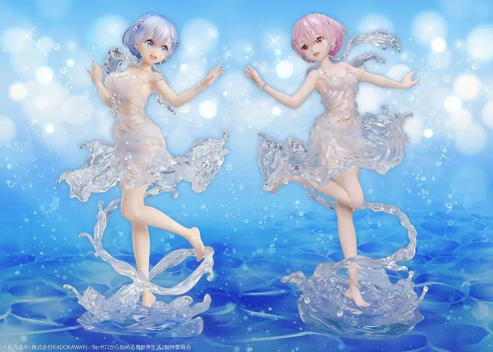 Re:Zero Starting Life in Another World PVC Statue 1/7 Ram Aqua Dress 23 cm termékfotó