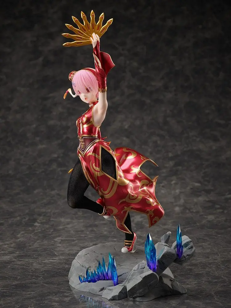 Re:ZERO - Starting Life in Another World PVC Statue 1/7 Ram China Dress Ver. 23 cm Produktfoto